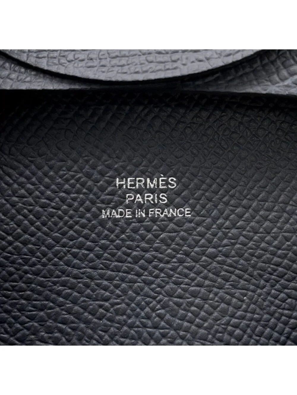 Hermes Coin Purse Bastia Ardoise Epsom